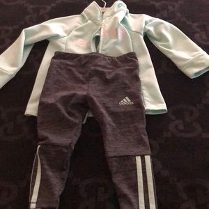 Addidas girl sweatsuit